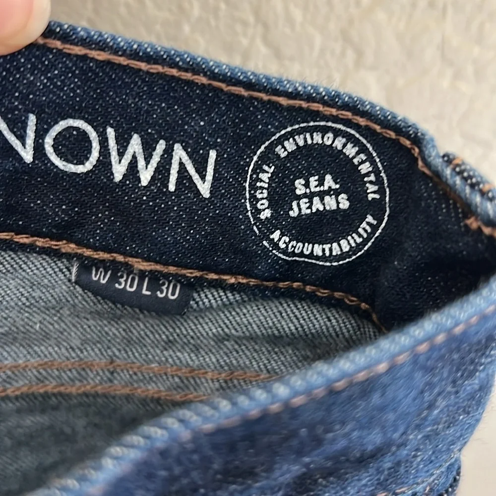 Outerknown ambassador slim dark wash jeans